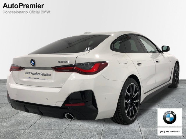 BMW Serie 4 420d Gran Coupe color Blanco. Año 2025. 140KW(190CV). Diésel. En concesionario Auto Premier, S.A. - MADRID de Madrid