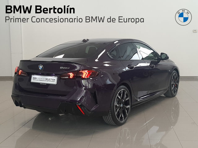 BMW Serie 2 220d Gran Coupe color Violeta. Año 2025. 120KW(163CV). Diésel. En concesionario Automoviles Bertolin, S.L. de Valencia