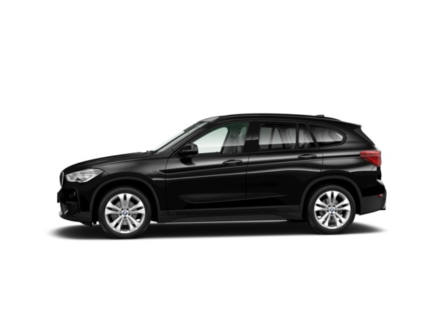 BMW X1 sDrive18d color Negro. Año 2019. 110KW(150CV). Diésel. En concesionario Augusta Aragon S.A. de Zaragoza