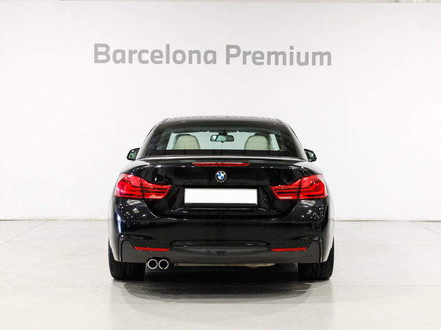 BMW Serie 4 430i Cabrio color Negro. Año 2019. 185KW(252CV). Gasolina. En concesionario Barcelona Premium -- GRAN VIA de Barcelona