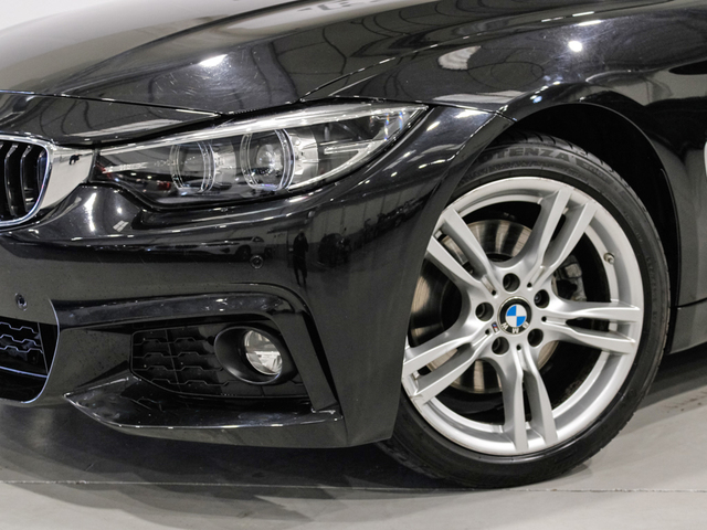 BMW Serie 4 430i Cabrio color Negro. Año 2019. 185KW(252CV). Gasolina. En concesionario Barcelona Premium -- GRAN VIA de Barcelona