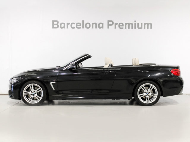 BMW Serie 4 430i Cabrio color Negro. Año 2019. 185KW(252CV). Gasolina. En concesionario Barcelona Premium -- GRAN VIA de Barcelona