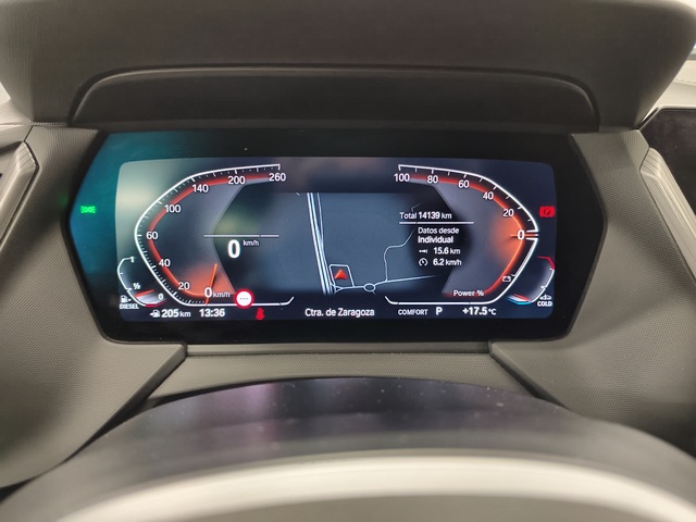 BMW Serie 1 118d color Blanco. Año 2024. 110KW(150CV). Diésel. En concesionario Autoberón de La Rioja