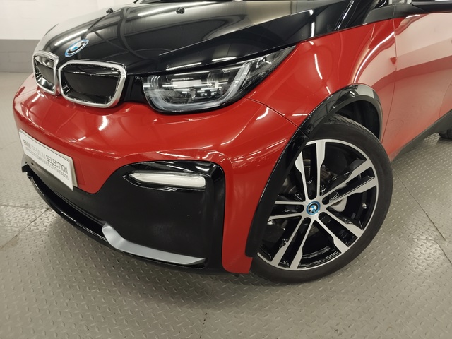 BMW i3 S 120Ah color Rojo. Año 2020. 135KW(184CV). Eléctrico. En concesionario Autoberón de La Rioja