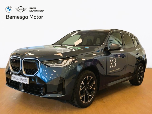 BMW X3 xDrive20d color Azul. Año 2025. 145KW(197CV). Diésel. En concesionario Bernesga Motor Ponferrada (Bmw y Mini) de León