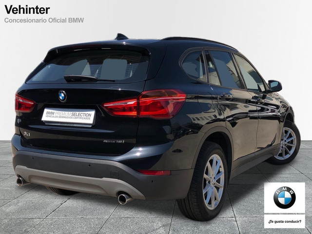 BMW X1 sDrive18i color Negro. Año 2020. 103KW(140CV). Gasolina. En concesionario Vehinter Alcorcón de Madrid