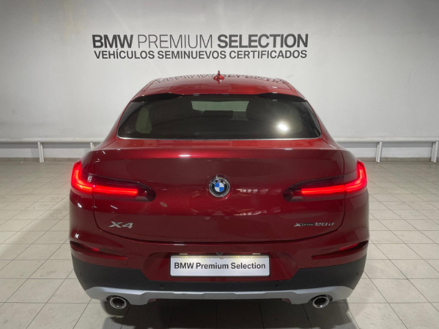 BMW X4 xDrive20d color Rojo. Año 2020. 140KW(190CV). Diésel. En concesionario Hispamovil, Torrevieja de Alicante