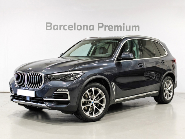 BMW X5 xDrive30d color Gris. Año 2019. 195KW(265CV). Diésel. En concesionario Barcelona Premium -- GRAN VIA de Barcelona