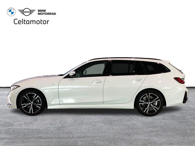 BMW Serie 3 318d Touring color Blanco. Año 2024. 110KW(150CV). Diésel. En concesionario Celtamotor Lalín de Pontevedra
