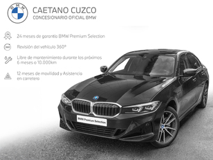 Fotos de BMW Serie 3 320e color Negro. Año 2025. 150KW(204CV). Híbrido Electro/Gasolina. En concesionario Caetano Cuzco, Alcalá de Madrid