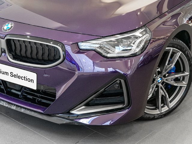 BMW Serie 2 M240i Coupe color Violeta. Año 2025. 275KW(374CV). Gasolina. En concesionario Caetano Cuzco, Alcalá de Madrid