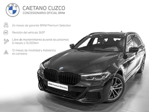 Fotos de BMW Serie 5 530e Touring color Negro. Año 2025. 215KW(292CV). Híbrido Electro/Gasolina. En concesionario Caetano Cuzco, Salvatierra de Madrid