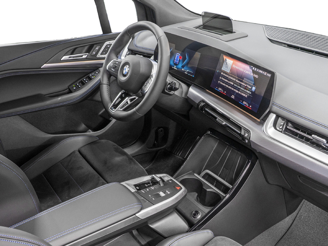 BMW Serie 2 218d Active Tourer color Azul. Año 2025. 110KW(150CV). Diésel. En concesionario Caetano Cuzco, Salvatierra de Madrid