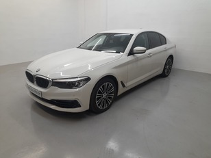 Fotos de BMW Serie 5 520d color Blanco. Año 2019. 140KW(190CV). Diésel. En concesionario Cabrero Motorsport de Huesca