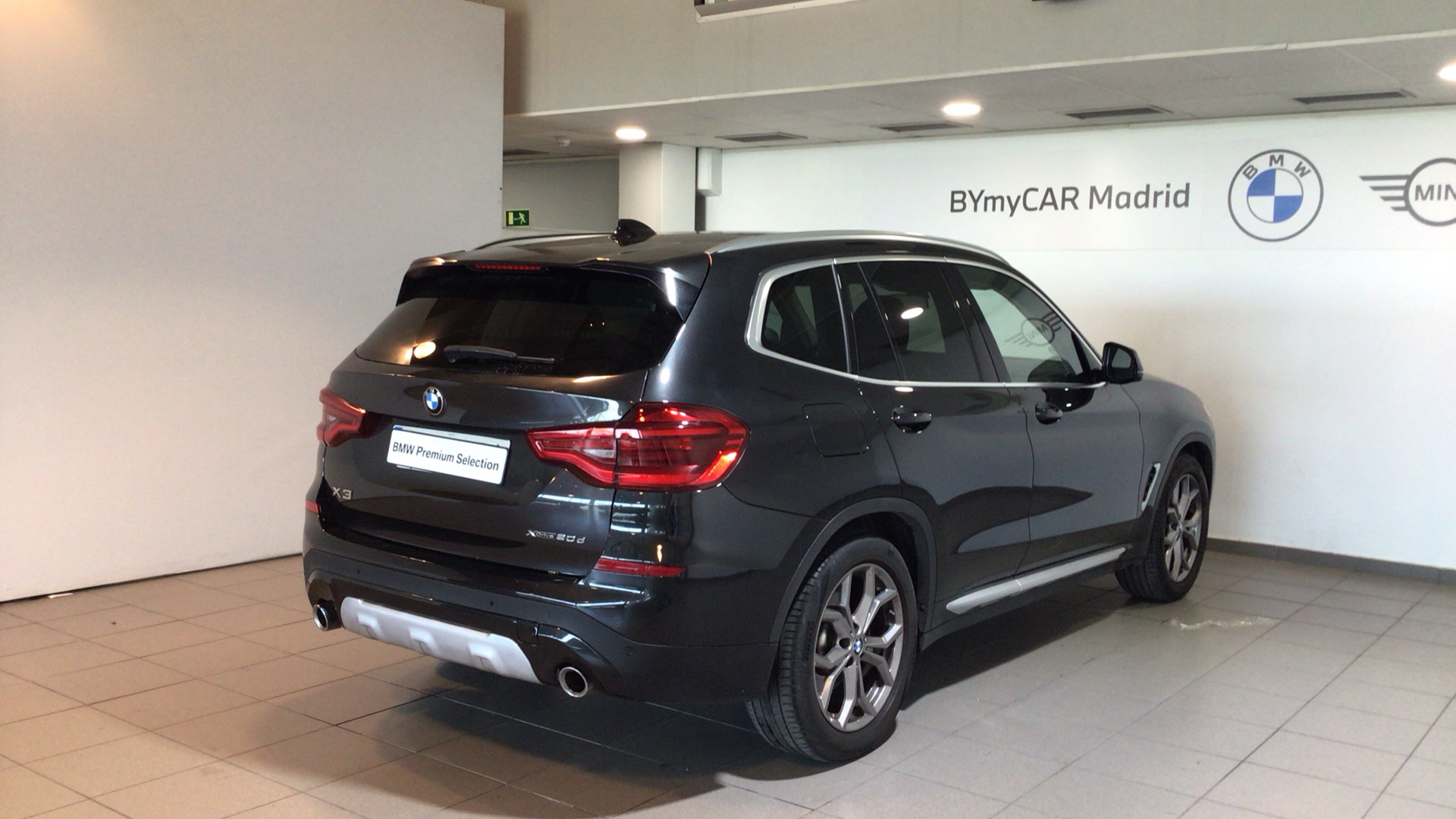 BMW X3 xDrive20d color Gris. Año 2019. 140KW(190CV). Diésel. En concesionario BYmyCAR Madrid - Alcalá de Madrid