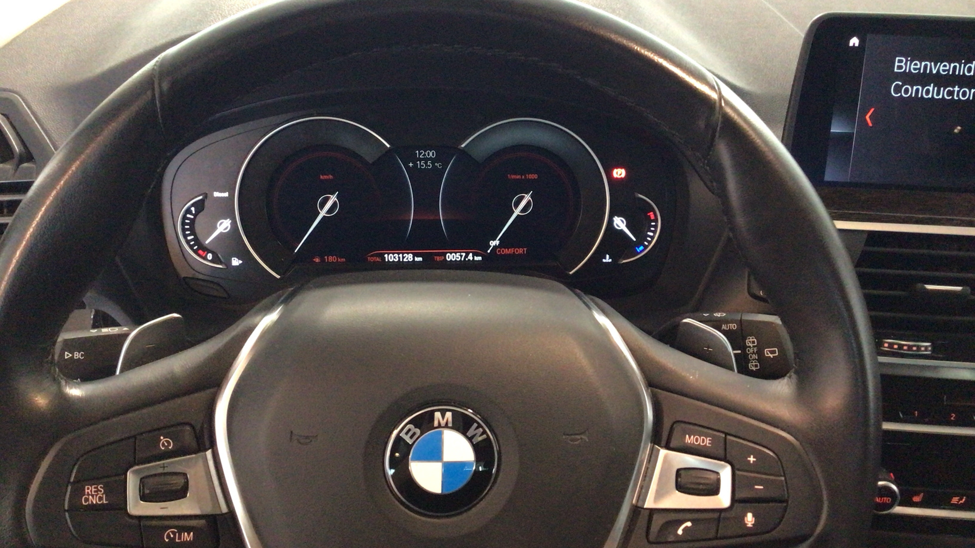 BMW X3 xDrive20d color Gris. Año 2019. 140KW(190CV). Diésel. En concesionario BYmyCAR Madrid - Alcalá de Madrid