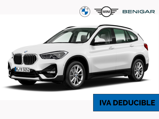 BMW X1 sDrive18d color Blanco. Año 2019. 110KW(150CV). Diésel. En concesionario Hispamovil Elche de Alicante