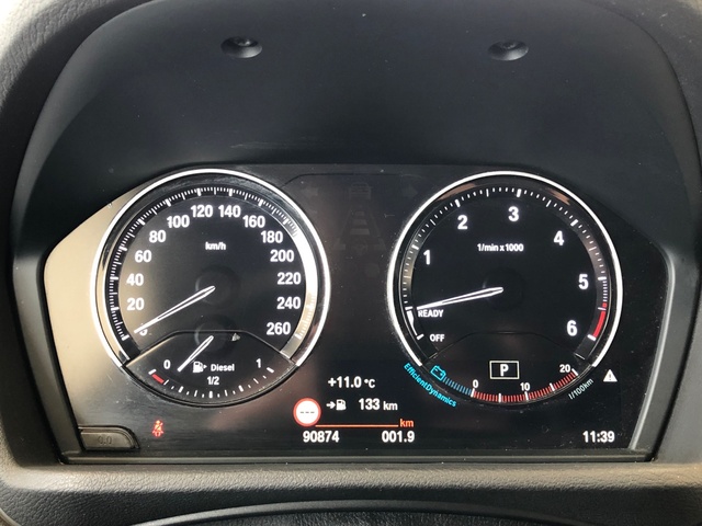 BMW X1 sDrive18d color Blanco. Año 2020. 110KW(150CV). Diésel. En concesionario Vehinter Getafe de Madrid