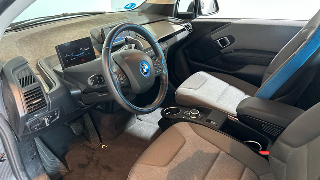 BMW i3 120Ah color Azul. Año 2022. 125KW(170CV). Eléctrico. En concesionario BYmyCAR Madrid - Alcalá de Madrid