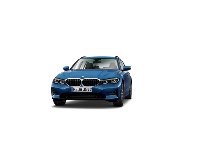 BMW Serie 3 320d Touring color Azul. Año 2020. 140KW(190CV). Diésel. En concesionario Amiocar S.A. de Coruña