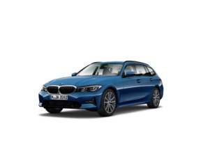 Fotos de BMW Serie 3 320d Touring color Azul. Año 2020. 140KW(190CV). Diésel. En concesionario Amiocar S.A. de Coruña