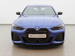 Fotos de BMW i4 M50 color Azul. Año 2025. 400KW(544CV). Eléctrico. En concesionario Augusta Aragon S.A. de Zaragoza