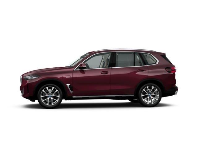 BMW X5 xDrive50e color Violeta. Año 2025. 360KW(489CV). Híbrido Electro/Gasolina. En concesionario BYmyCAR Madrid - Alcalá de Madrid