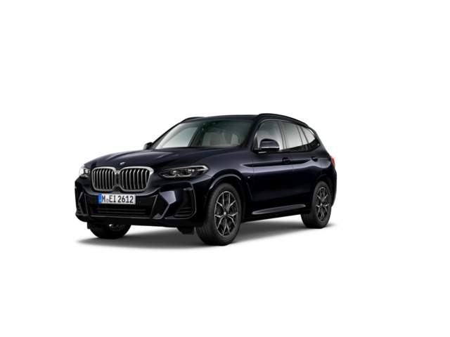 BMW X3 xDrive20d color Negro. Año 2024. 140KW(190CV). Diésel. En concesionario Augusta Aragon S.A. de Zaragoza