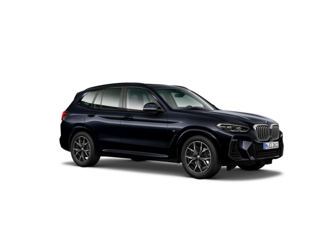 BMW X3 xDrive20d color Negro. Año 2024. 140KW(190CV). Diésel. En concesionario Augusta Aragon S.A. de Zaragoza