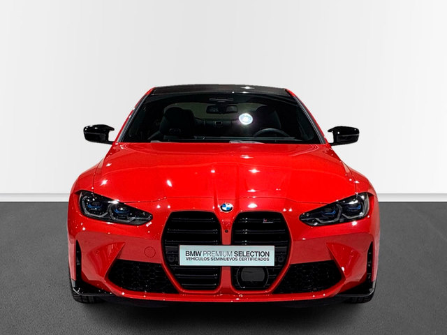 BMW M M4 Coupe color Rojo. Año 2025. 375KW(510CV). Gasolina. En concesionario BMW Marcos Automoción de Valencia
