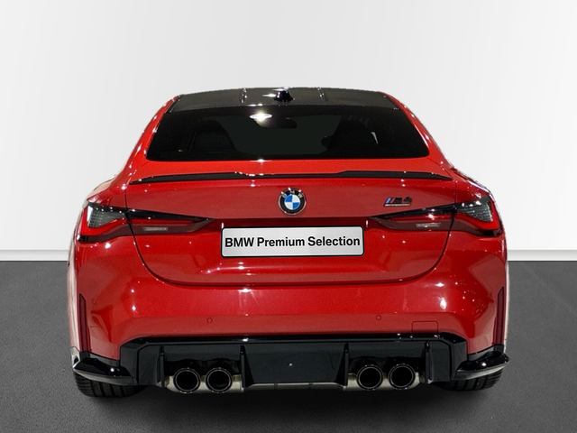 BMW M M4 Coupe color Rojo. Año 2025. 375KW(510CV). Gasolina. En concesionario BMW Marcos Automoción de Valencia