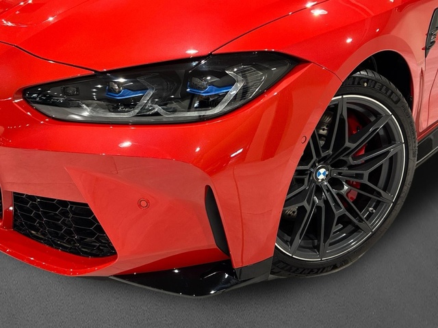 BMW M M4 Coupe color Rojo. Año 2025. 375KW(510CV). Gasolina. En concesionario BMW Marcos Automoción de Valencia