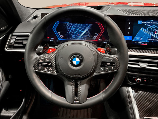 BMW M M4 Coupe color Rojo. Año 2025. 375KW(510CV). Gasolina. En concesionario BMW Marcos Automoción de Valencia