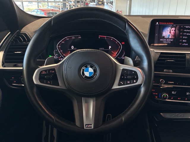 BMW X4 xDrive20d color Azul. Año 2020. 140KW(190CV). Diésel. En concesionario BMW Marcos Automoción de Valencia