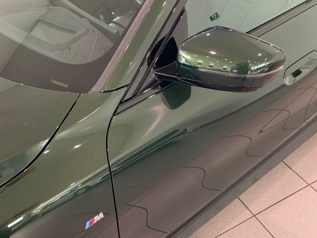 BMW Serie 4 420d Gran Coupe color Verde. Año 2024. 140KW(190CV). Diésel. En concesionario Celtamotor Lalín de Pontevedra