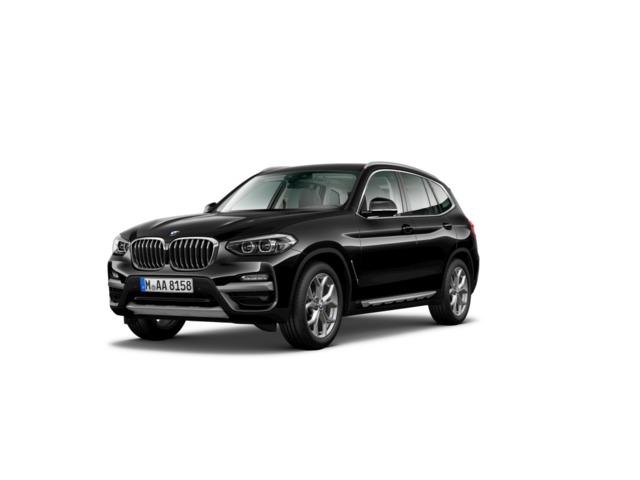 BMW X3 xDrive20d color Negro. Año 2021. 140KW(190CV). Diésel. En concesionario BYmyCAR Madrid - Alcalá de Madrid