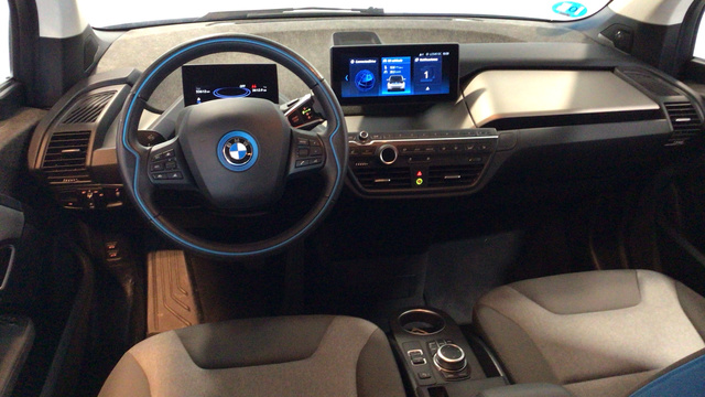 BMW i3 120Ah color Azul. Año 2022. 125KW(170CV). Eléctrico. En concesionario BYmyCAR Madrid - Alcalá de Madrid