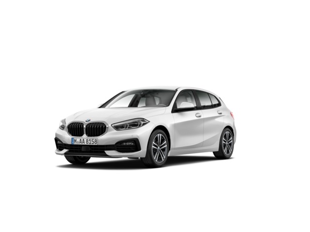 BMW Serie 1 118d color Blanco. Año 2021. 110KW(150CV). Diésel. En concesionario Móvil Begar Alicante de Alicante