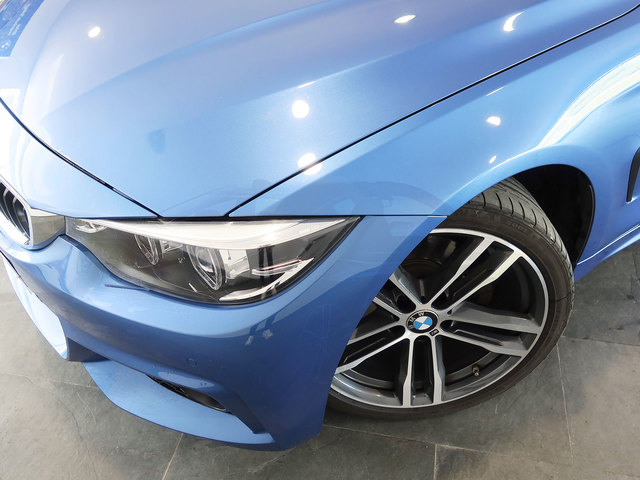 BMW Serie 4 420d Coupe color Azul. Año 2019. 140KW(190CV). Diésel. En concesionario Autogal de Ourense