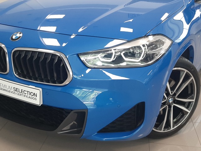 BMW X2 sDrive18d color Azul. Año 2021. 110KW(150CV). Diésel. En concesionario Automoviles Bertolin, S.L. de Valencia