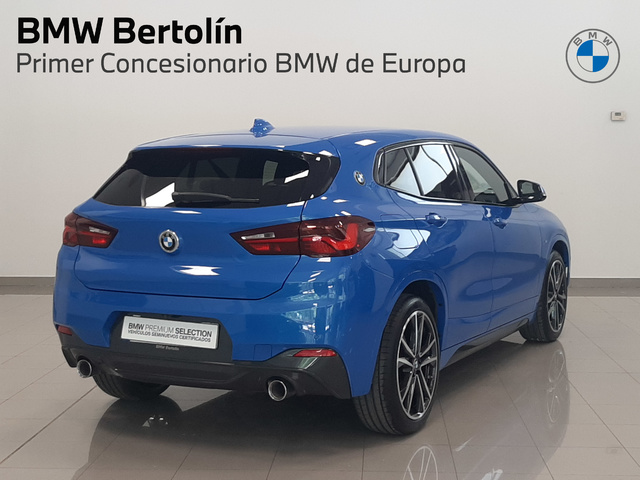 BMW X2 sDrive18d color Azul. Año 2021. 110KW(150CV). Diésel. En concesionario Automoviles Bertolin, S.L. de Valencia