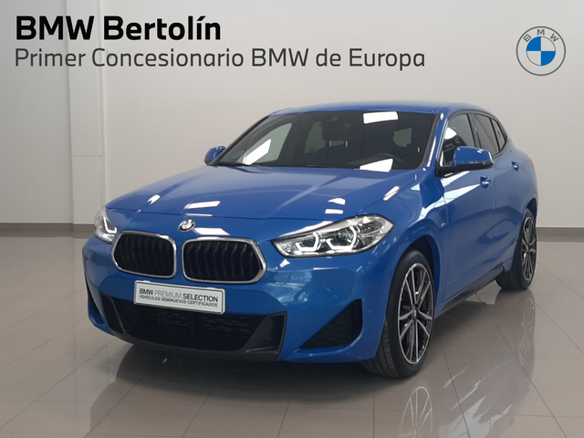 BMW X2 sDrive18d color Azul. Año 2021. 110KW(150CV). Diésel. En concesionario Automoviles Bertolin, S.L. de Valencia