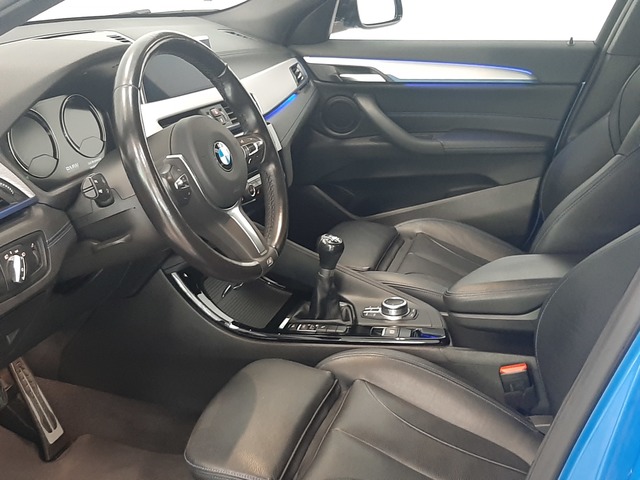 BMW X2 sDrive18d color Azul. Año 2021. 110KW(150CV). Diésel. En concesionario Automoviles Bertolin, S.L. de Valencia