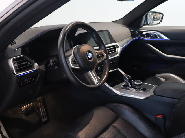 BMW Serie 4 430i Coupe color Azul. Año 2021. 190KW(258CV). Gasolina. En concesionario Pruna Motor de Barcelona
