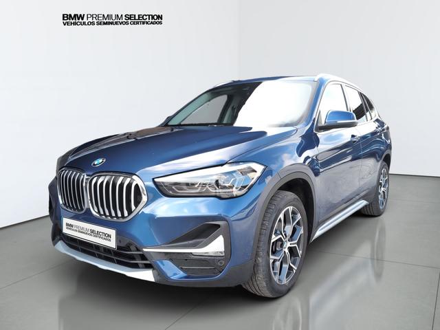 BMW X1 sDrive18d color Azul. Año 2021. 110KW(150CV). Diésel. En concesionario Automotor Premium Marbella - Málaga de Málaga