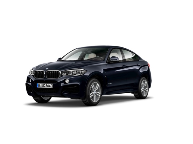 BMW X6 xDrive30d color Negro. Año 2017. 190KW(258CV). Diésel. En concesionario Murcia Premium S.L. AV DEL ROCIO de Murcia