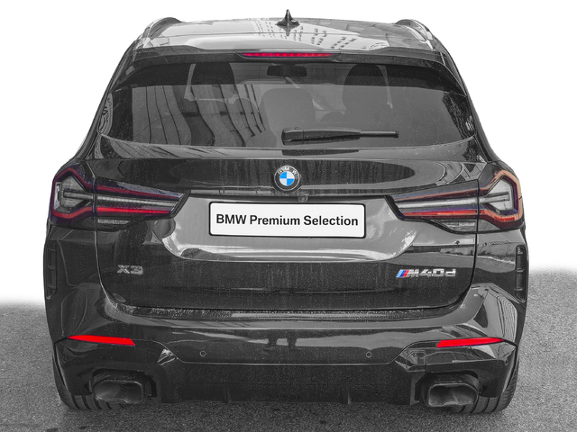 BMW X3 M40d color Negro. Año 2024. 250KW(340CV). Diésel. En concesionario Caetano Cuzco, Alcalá de Madrid