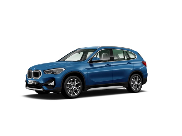 BMW X1 sDrive18d color Azul. Año 2020. 110KW(150CV). Diésel. En concesionario Vehinter Alcorcón de Madrid