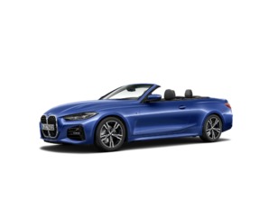 Fotos de BMW Serie 4 420i Cabrio color Azul. Año 2022. 135KW(184CV). Gasolina. En concesionario Vehinter Getafe de Madrid