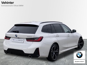 BMW Serie 3 320d Touring color Blanco. Año 2024. 140KW(190CV). Diésel. En concesionario Vehinter Getafe de Madrid